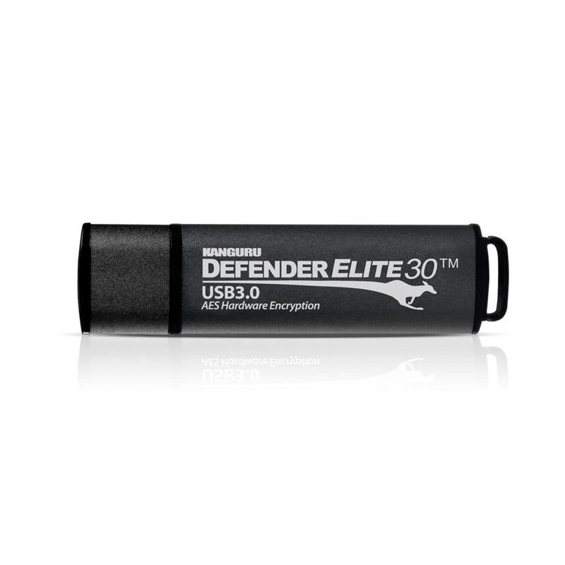 Kanguru Defender Elite30 â€“ 32 GB Hardware Encrypted Flash Drive - Physical Write Protect Switch â€“ SuperSpeed USB 3.0 - Image 3